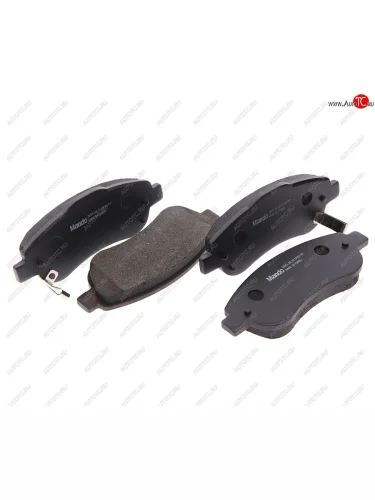 Колодки тормозные передние (4шт.) MANDO Honda CR-V RE1,RE2,RE3,RE4,RE5,RE7 дорестайлинг (2007-2010)