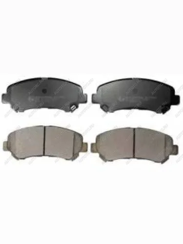 Колодки тормозные передние (4шт.) MANDO Nissan Qashqai +2 1 J10 дорестайлинг (2008-2010)