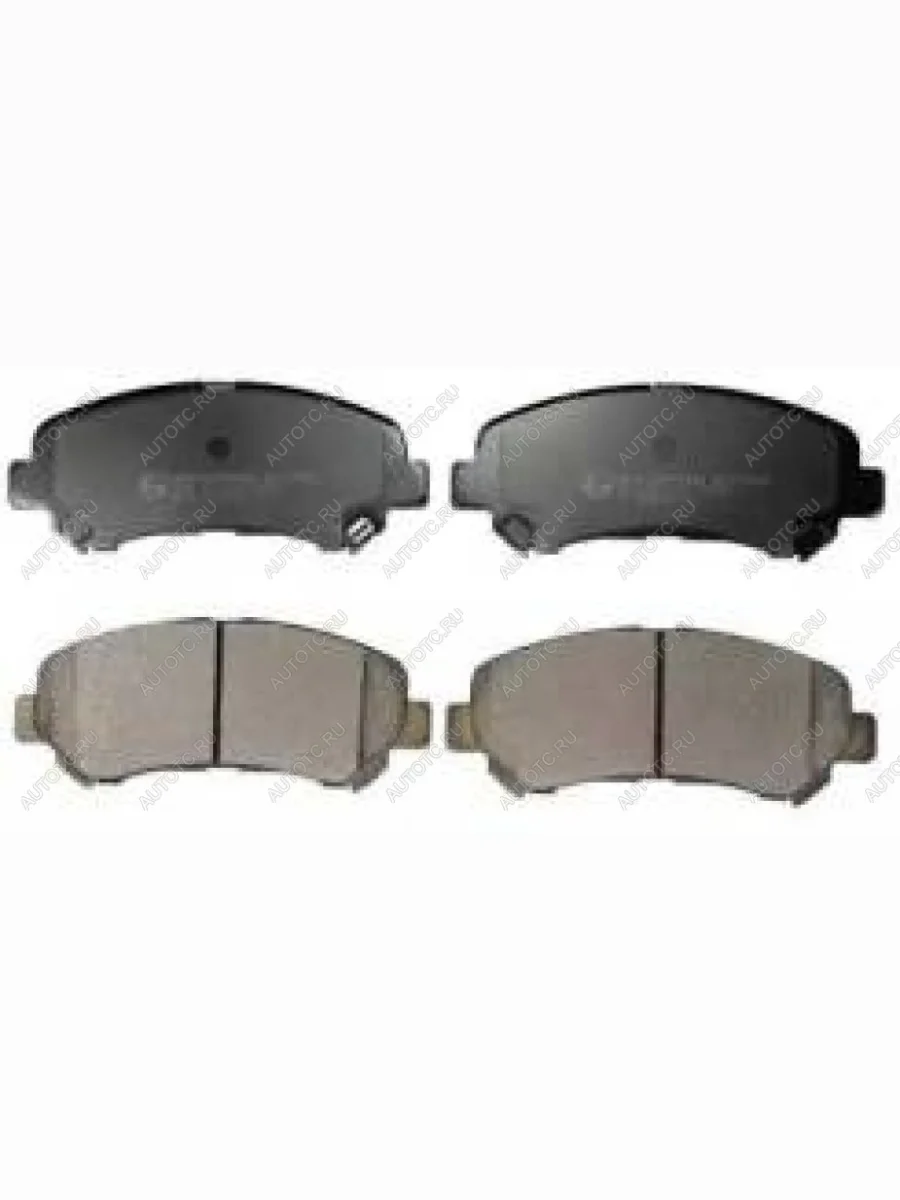 Колодки тормозные передние (4шт.) MANDO Nissan Qashqai +2 1 J10 дорестайлинг (2008-2010)  в Керчи Республика Крым