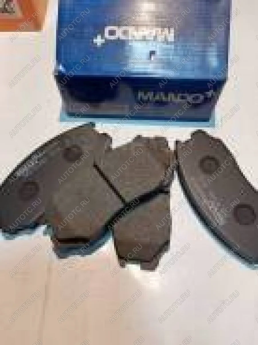 Колодки тормозные передние (4шт.) MANDO Mitsubishi Lancer 10 CY седан дорестайлинг (2007-2010)  с доставкой в г. Керчь