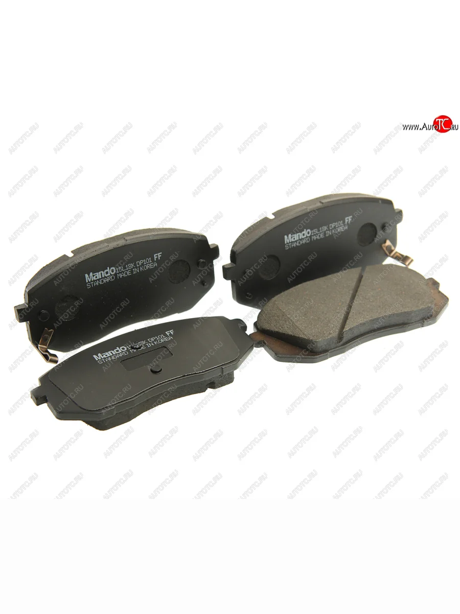 Колодки тормозные передние (4шт.) MANDO Hyundai IX35 LM дорестайлинг (2009-2013)  в Самаре Самарской области