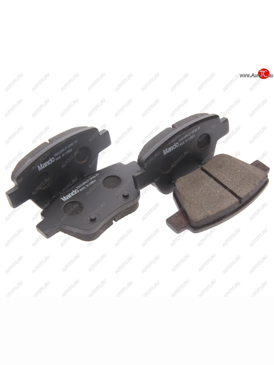 Колодки тормозные задние (4шт.) MANDO Skoda Superb B8 (3V) лифтбэк рестайлинг (2019-2025)  в Перми Пермском крае