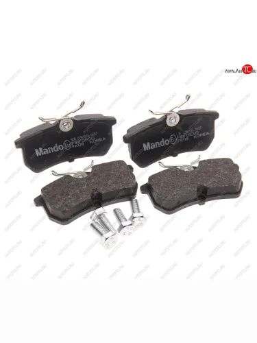 Колодки тормозные задние (4шт.) MANDO Ford Focus 1 универсал дорестайлинг (1998-2002)