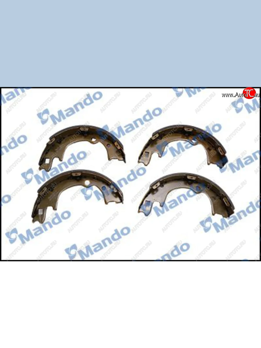 Колодки тормозные задние барабанные (4шт.) MANDO Hyundai Porter HR (2005-2018)  в Керчи Республика Крым