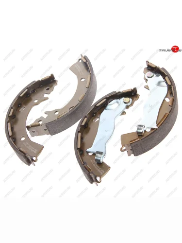 Колодки тормозные задние барабанные (4шт.) MANDO Hyundai Solaris HCR седан рестайлинг (2020-2022)