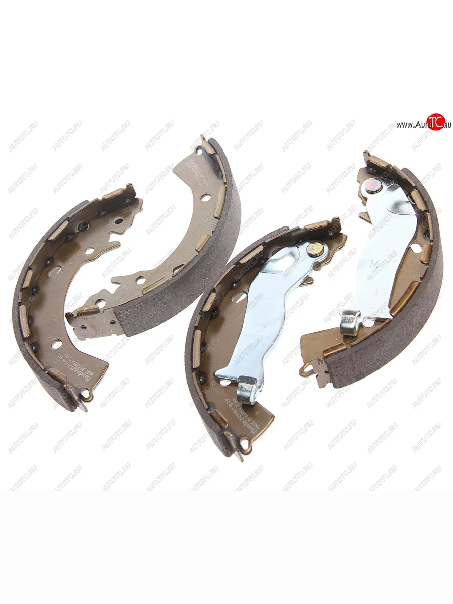Колодки тормозные задние барабанные (4шт.) MANDO Hyundai Solaris RBr хэтчбэк рестайлинг (2014-2017)  в Самаре Самарской области