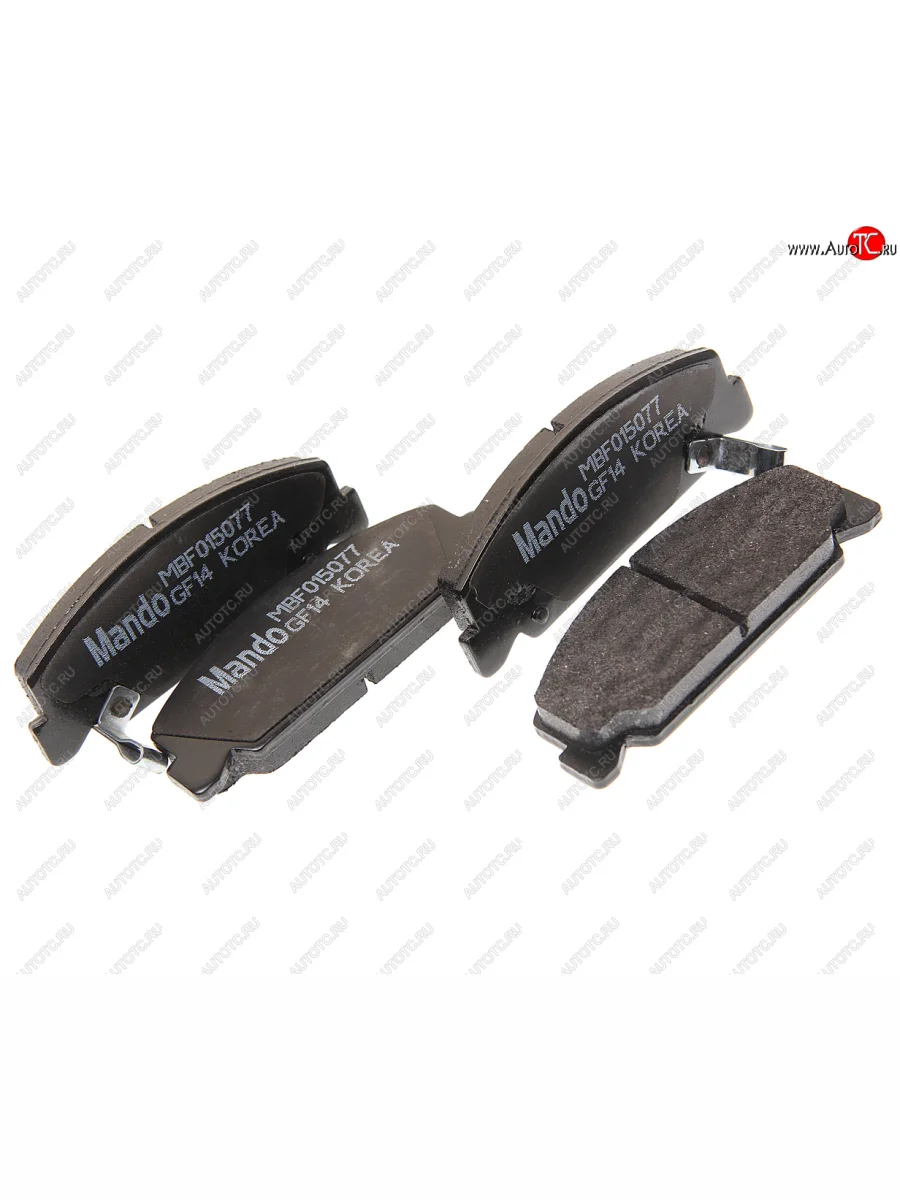 Колодки тормозные передние (4шт.) MANDO Honda Accord 4 CB седан дорестайлинг (1989-1991)  в Самаре Самарской области