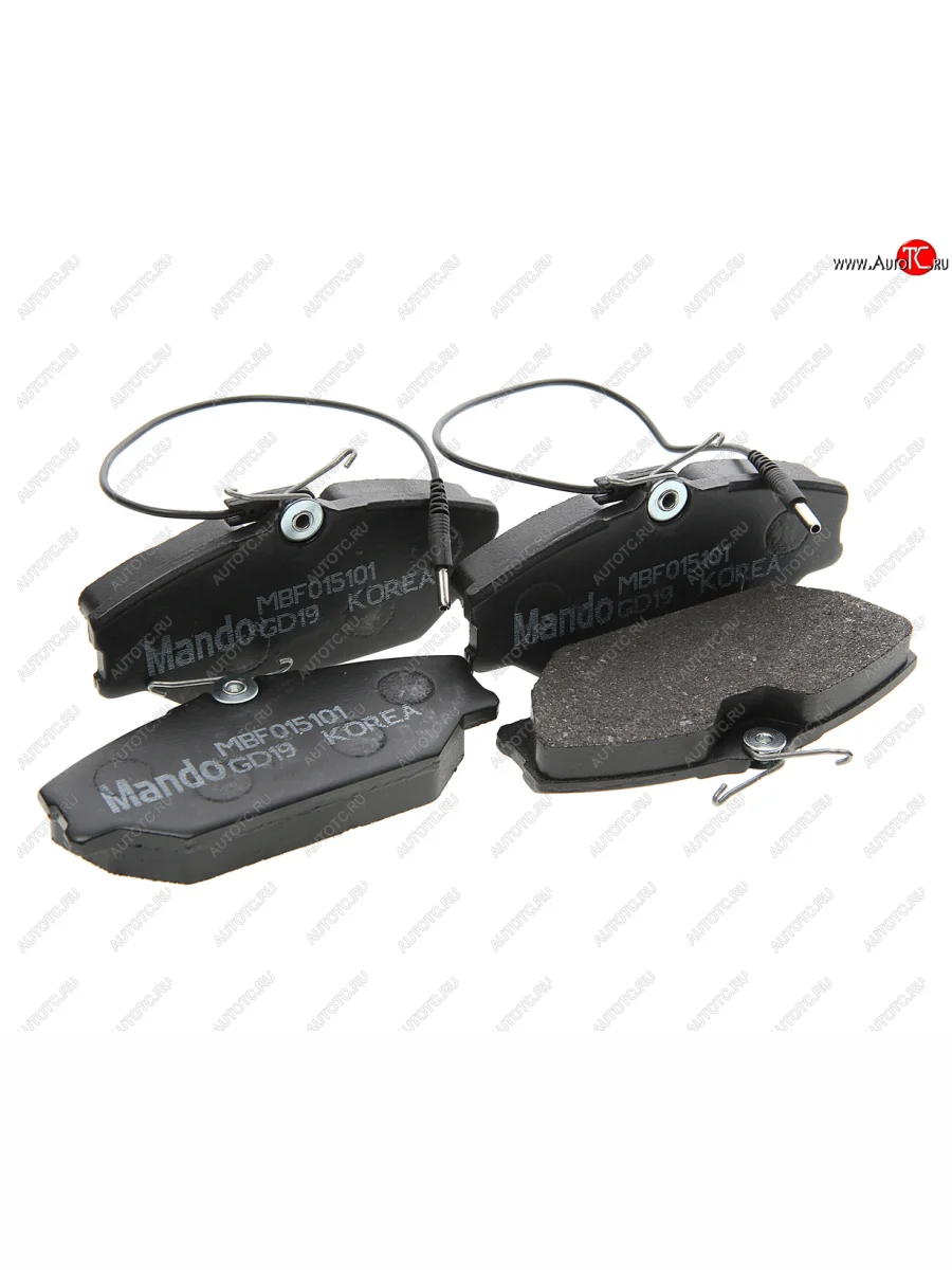 Колодки тормозные передние (4шт.) MANDO Renault Laguna 2 X74 лифтбэк дорестайлинг (2000-2005)  в Керчи Республика Крым