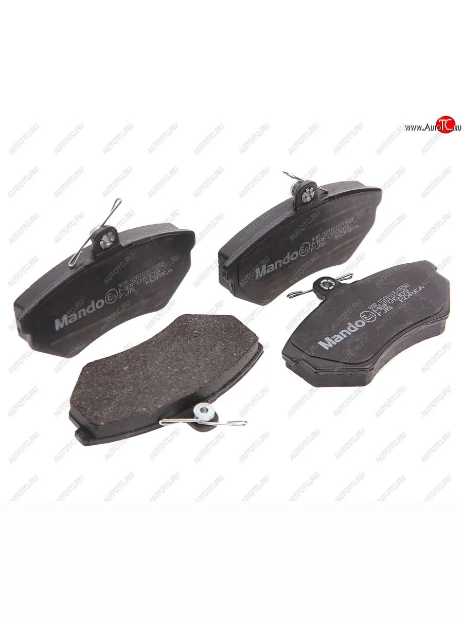 Колодки тормозные передние (4шт.) MANDO Audi 80 B4 седан (1992-1996)  в Керчи Республика Крым