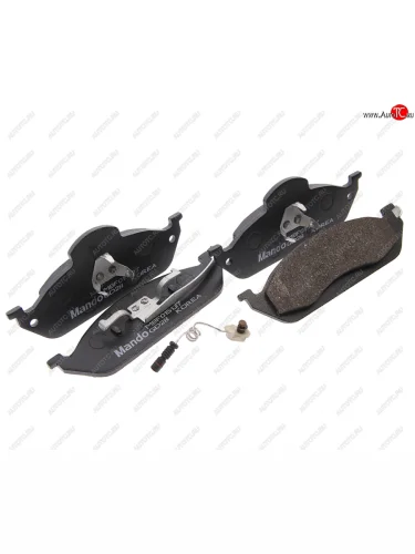 Колодки тормозные передние (4шт.) MANDO Mercedes-Benz ML class W163 рестайлинг (2001-2005)