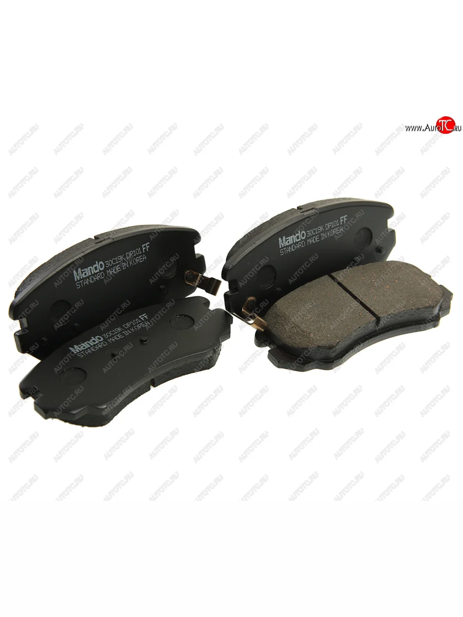 Колодки тормозные передние (4шт.) MANDO Hyundai Tucson TL дорестайлинг (2015-2018)  в Самаре Самарской области