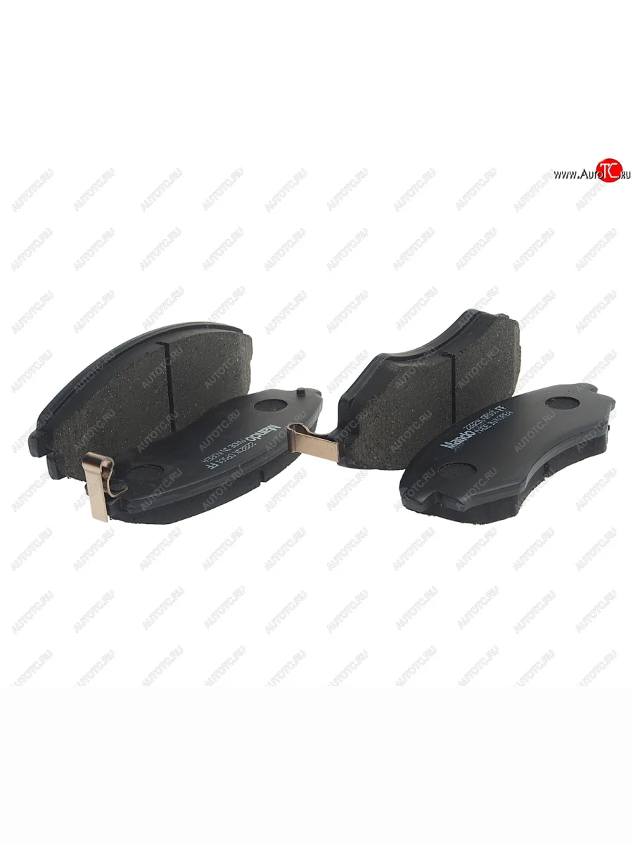 Колодки тормозные передние (4шт.) MANDO Hyundai Sonata YF (2009-2014)  в Керчи Республика Крым