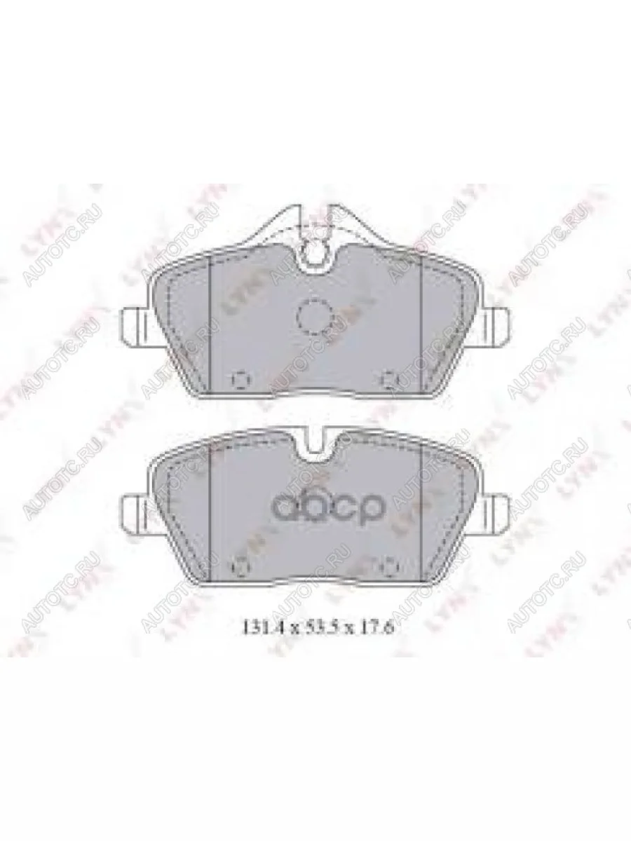 Колодки тормозные передние (4шт.) MANDO BMW 1 серия E81 хэтчбэк 3 дв. рестайлинг (2007-2012)  с доставкой в г. Керчь