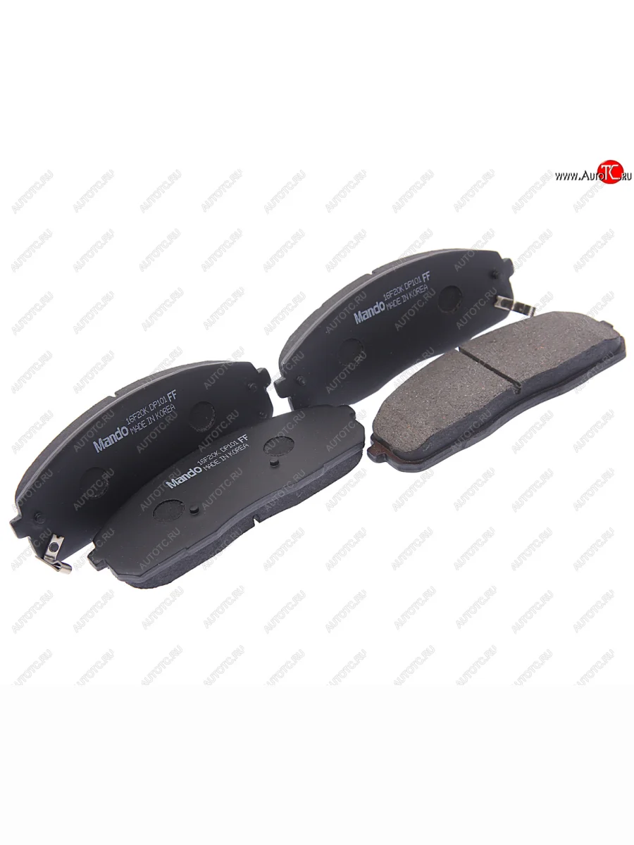 Колодки тормозные передние (4шт.) MANDO Hyundai Porter HR (2005-2018)  в Керчи Республика Крым