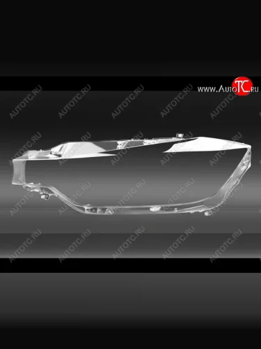 Левое стекло передней фары (пр-во Китай) CHINA BMW 3 серия F30 седан дорестайлинг (2012-2015)