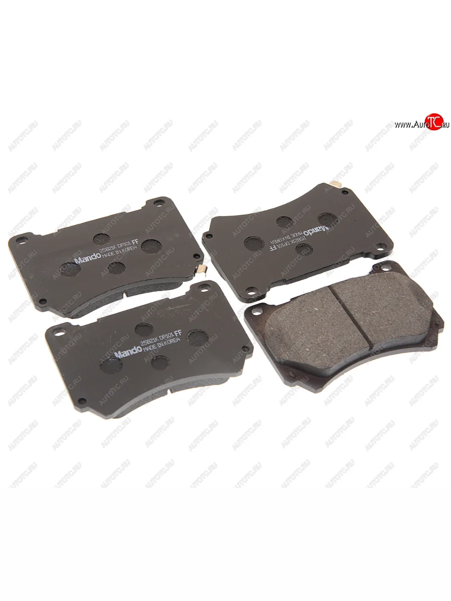 Колодки тормозные передние (4шт.) MANDO Hyundai Equus (2009-2016)  в Керчи Республика Крым