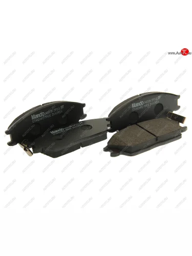 Колодки тормозные передние (4шт.) MANDO Hyundai Getz TB хэтчбэк 5 дв. дорестайлинг (2002-2005)