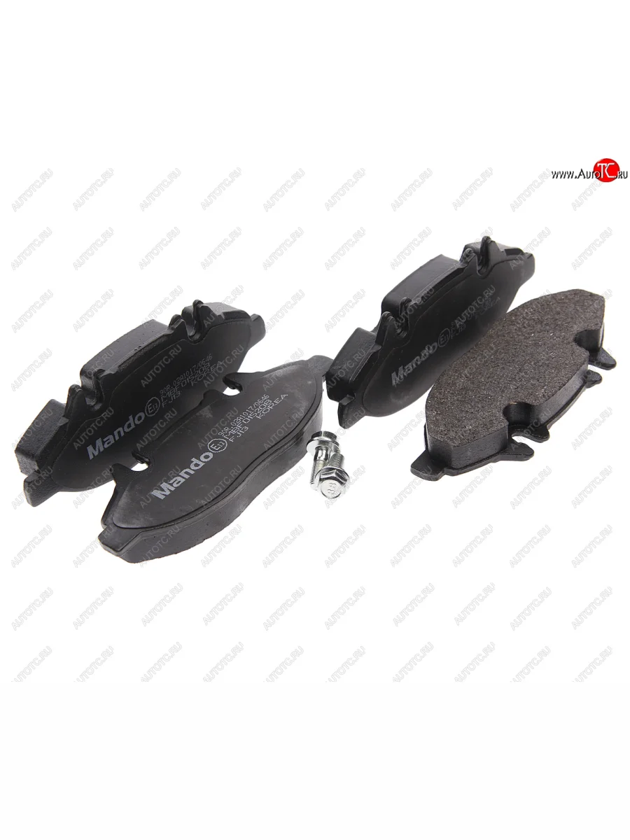 Колодки тормозные передние (4шт.) MANDO Mercedes-Benz Viano W639 дорестайлинг (2003-2010)  в Самаре Самарской области