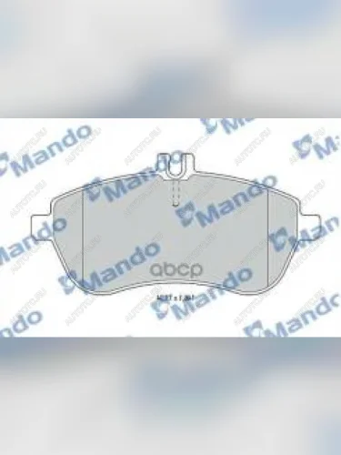 Колодки тормозные передние (4шт.) MANDO Mercedes-Benz E-Class W212 рестайлинг седан (2013-2017)