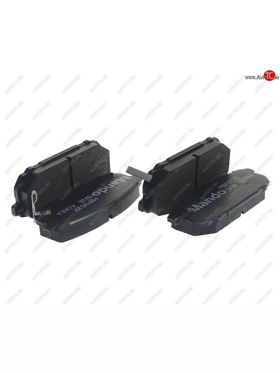 Колодки тормозные задние (4шт.) MANDO KIA Sorento BL дорестайлинг (2002-2006)  с доставкой в г. Керчь