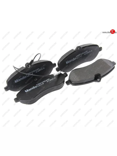 Колодки тормозные передние (4шт.) MANDO CITROEN Jumper 250 (2006-2014)