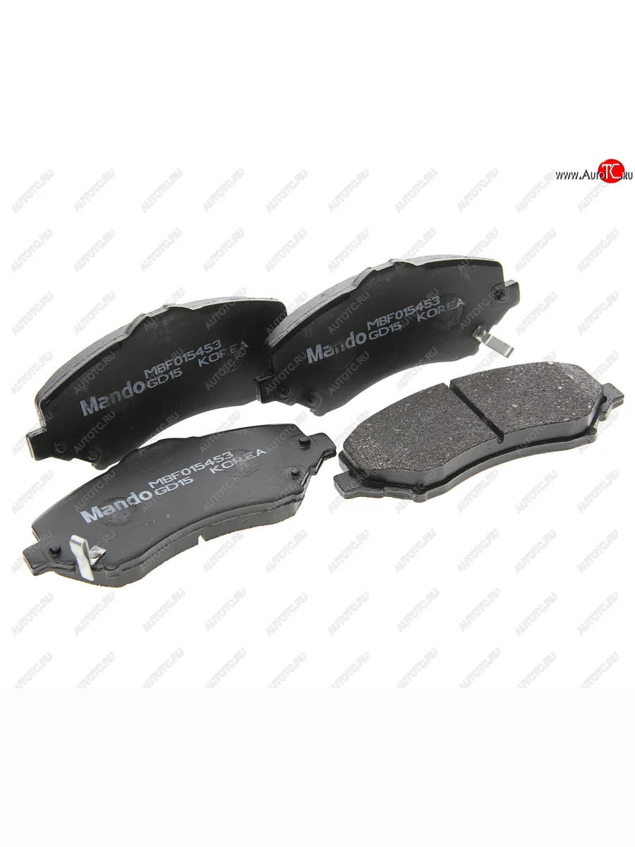 Колодки тормозные передние (4шт.) MANDO Chrysler Voyager RG минивэн дорестайлинг (2000-2004)  в Керчи Республика Крым
