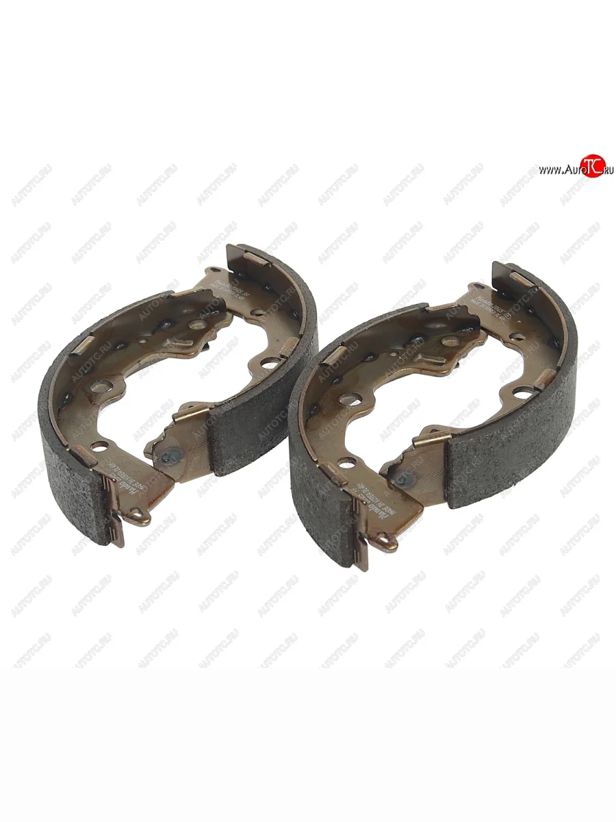 Колодки тормозные задние барабанные (4шт.) MANDO KIA Picanto 1 SA хэтчбэк 5 дв. дорестайлинг (2003-2007)  с доставкой в г. Керчь