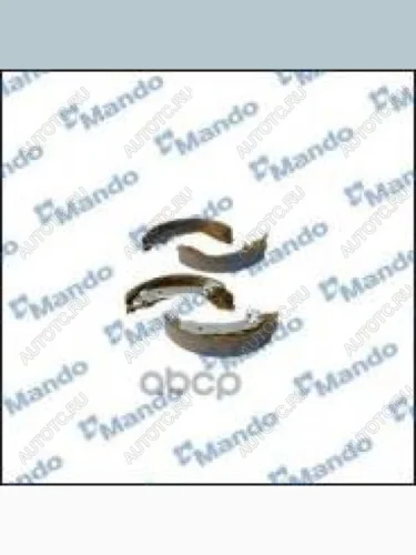 Колодки тормозные задние барабанные (4шт.) MANDO Hyundai Atos MX рестайлинг (2004-2007)