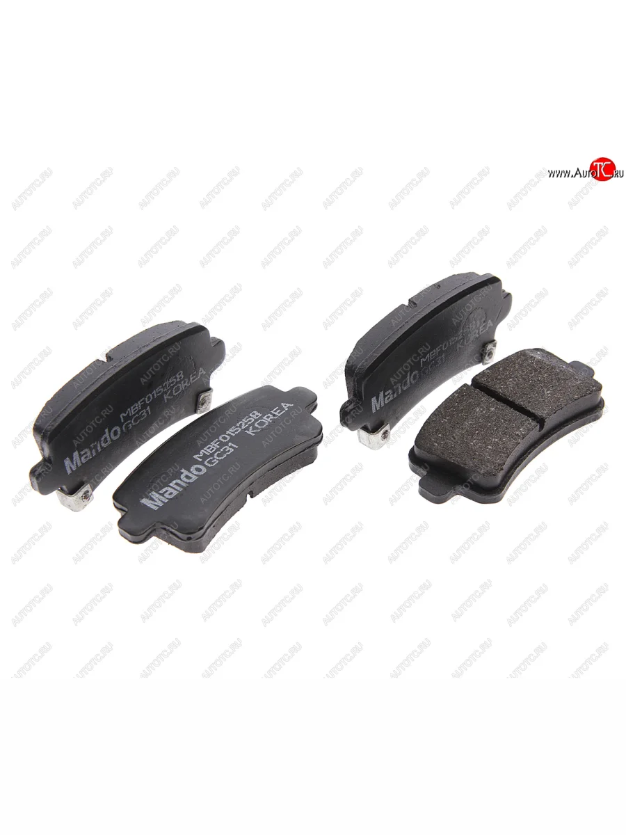 Колодки тормозные задние (4шт.) MANDO Opel Insignia A рестайлинг седан (2013-2017)  в Перми Пермском крае