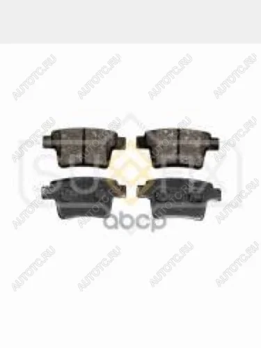 Колодки тормозные задние (4шт.) MANDO Ford Mondeo Mk3,BWY дорестайлинг, универсал (2000-2003)