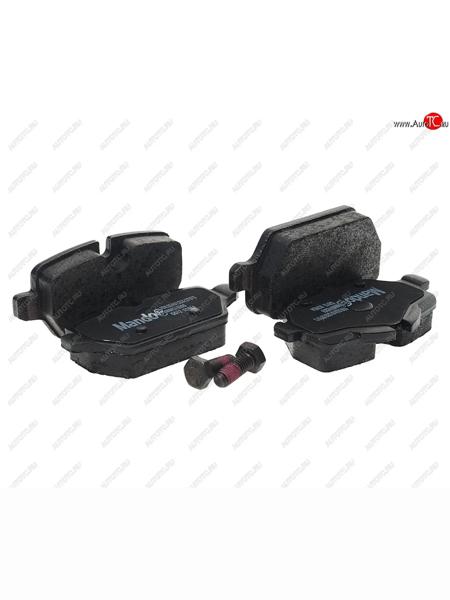 Колодки тормозные задние (4шт.) MANDO BMW 1 серия E81 хэтчбэк 3 дв. рестайлинг (2007-2012)  в Перми Пермском крае