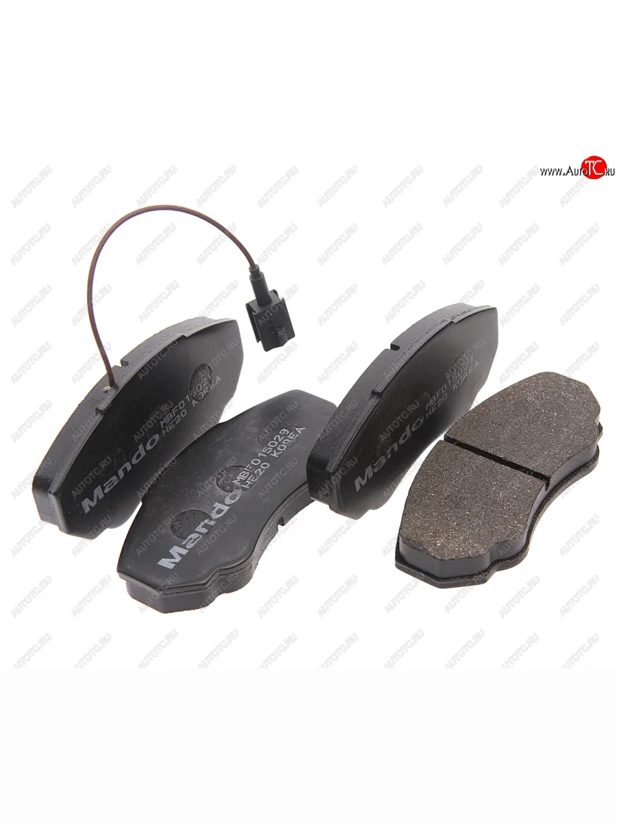 Колодки тормозные передние (4шт.) MANDO CITROEN Jumper 250 (2006-2014)  в Самаре Самарской области