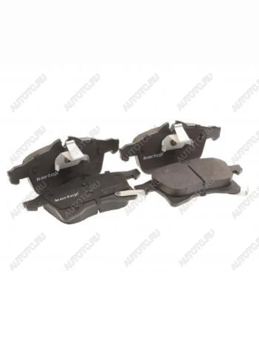 Колодки тормозные передние (4шт.) MANDO Opel Astra G седан (1998-2005)  в Самаре Самарской области