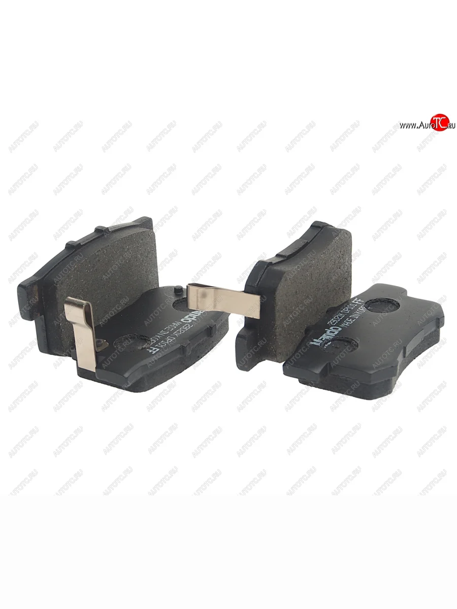 Колодки тормозные задние (4шт.) MANDO Honda CR-V RD4,RD5,RD6,RD7,RD9  рестайлинг (2004-2006)  с доставкой в г. Керчь