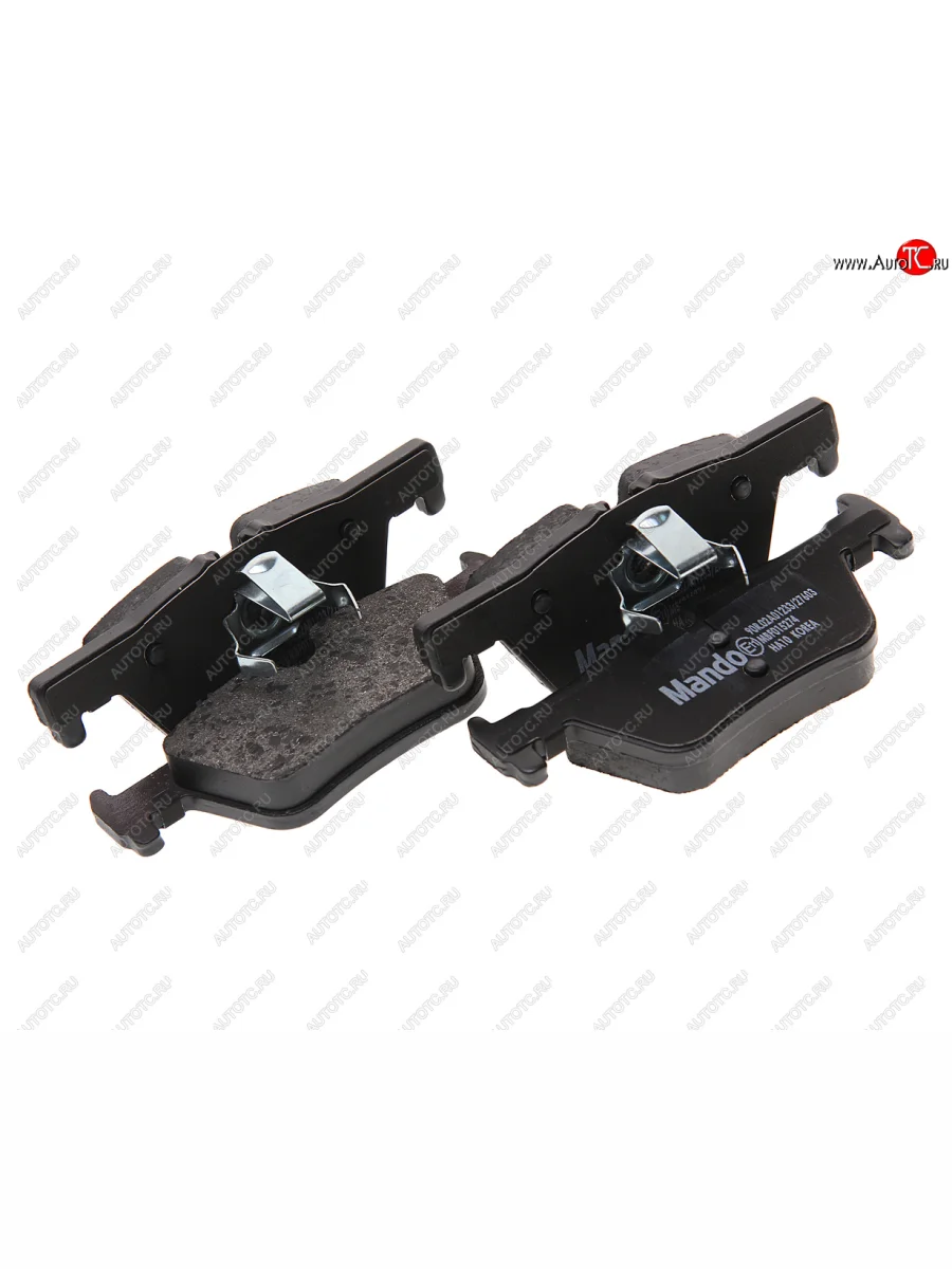 Колодки тормозные задние (4шт.) MANDO BMW 1 серия F20 хэтчбэк 5 дв. 2-ой рестайлинг (2017-2020)  в Керчи Республика Крым