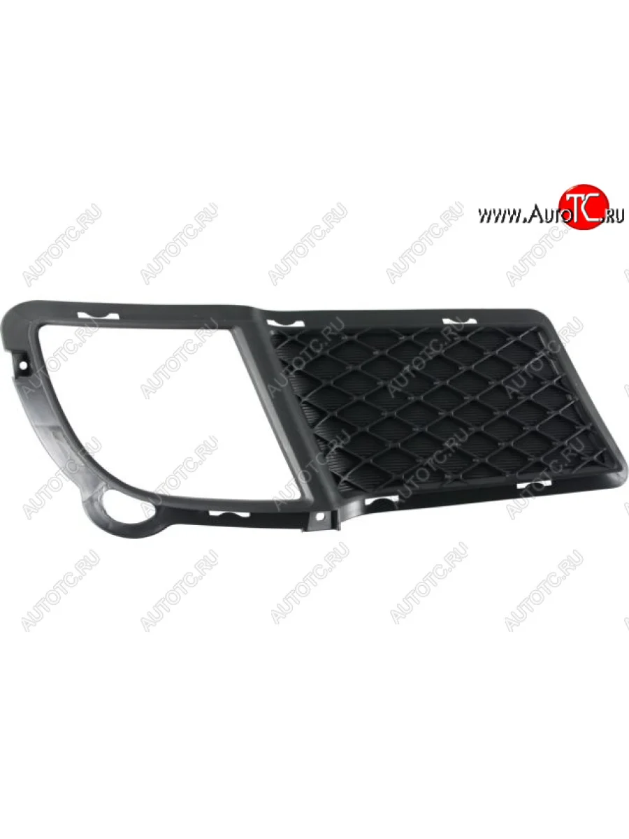 Правая решетка переднего бампера (с отверстием под ПТФ, пр-во Китай) BODYPARTS KIA Cerato 2 TD седан (2008-2013)  в Перми Пермском крае