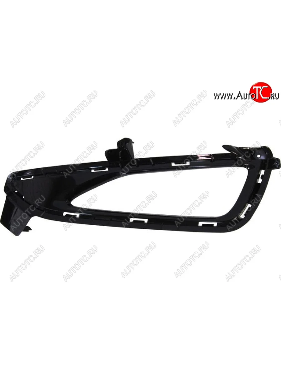 Правая решетка переднего бампера (с отверстием под ПТФ, пр-во Китай) BODYPARTS Hyundai Tucson TL дорестайлинг (2015-2018)  в Самаре Самарской области