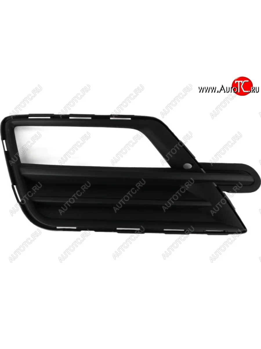 Правая решетка переднего бампера (с отверстием под ПТФ, пр-во Китай) BODYPARTS Volkswagen Caddy 2K рестайлинг (2015-2020)  в Самаре Самарской области