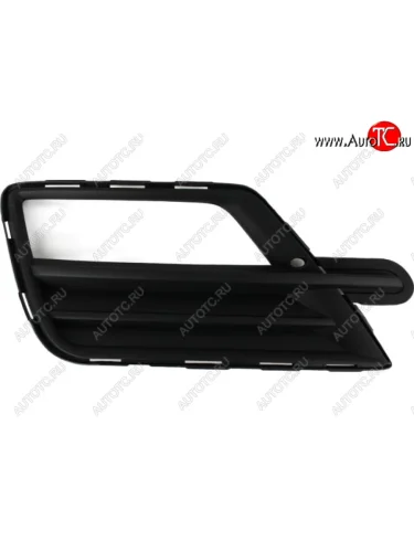 Правая решетка переднего бампера (с отверстием под ПТФ, пр-во Китай) CHINA Volkswagen Caddy 2K рестайлинг (2015-2020)