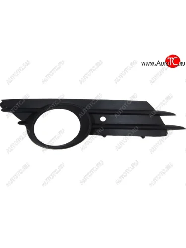 Правая решетка переднего бампера (с отверстием под ПТФ, пр-во Китай) BODYPARTS Opel Corsa D   дорестайлинг, хэтчбэк 5 дв. (2006-2010)