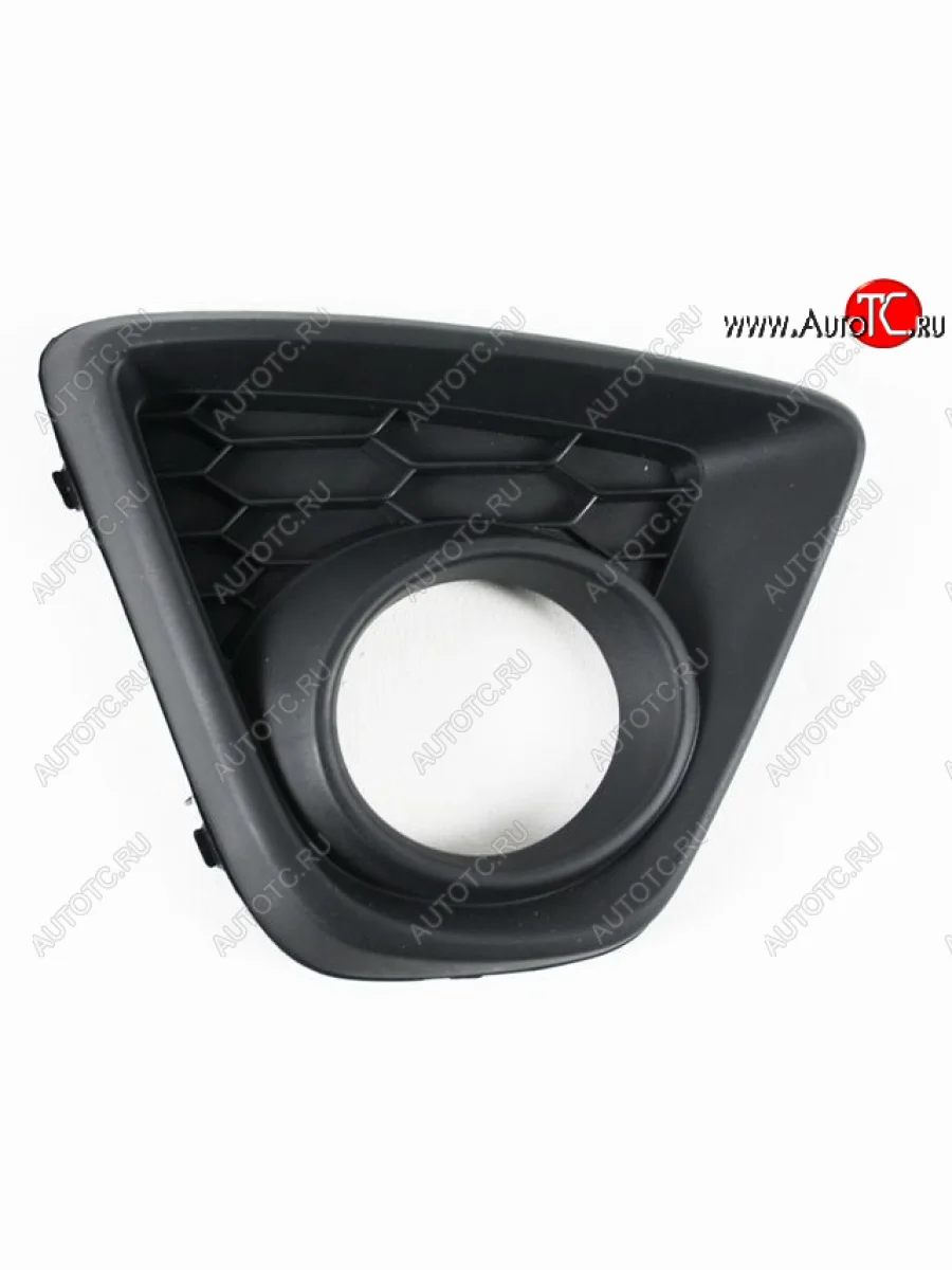 Правая решетка переднего бампера (с отверстием под ПТФ, пр-во Китай) BODYPARTS Mazda CX-5 KE дорестайлинг (2011-2014)  в Перми Пермском крае