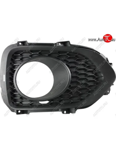 Правая решетка переднего бампера (с отверстием под ПТФ, пр-во Китай) BODYPARTS KIA Sorento XM дорестайлинг (2009-2012)