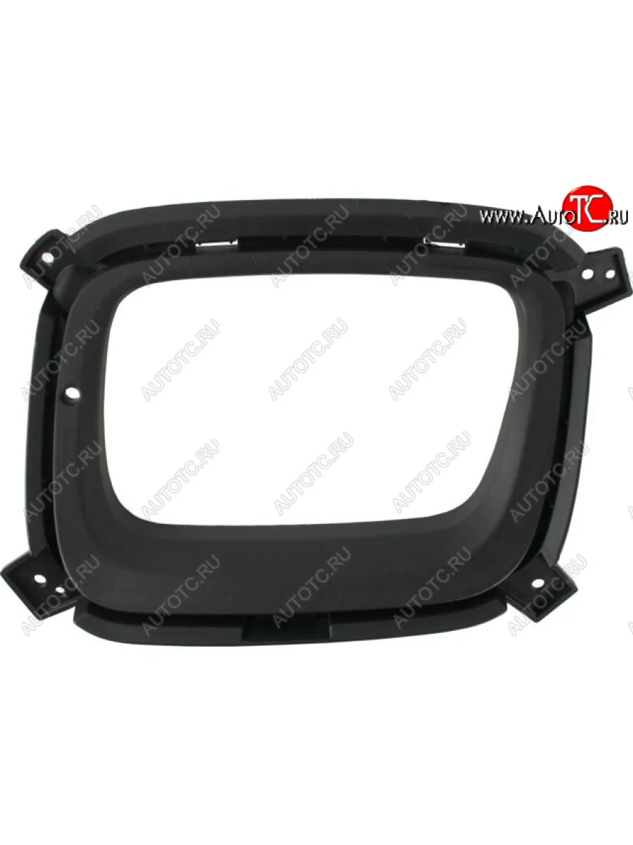 Правая решетка переднего бампера (с отверстием под ПТФ, пр-во Китай) BODYPARTS KIA Sorento XM рестайлинг (2012-2015)  в Перми Пермском крае