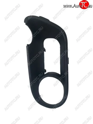 Правая решетка переднего бампера (с отверстием под ПТФ, пр-во Китай) BODYPARTS Volkswagen Touareg 1 GP дорестайлинг (2002-2007)