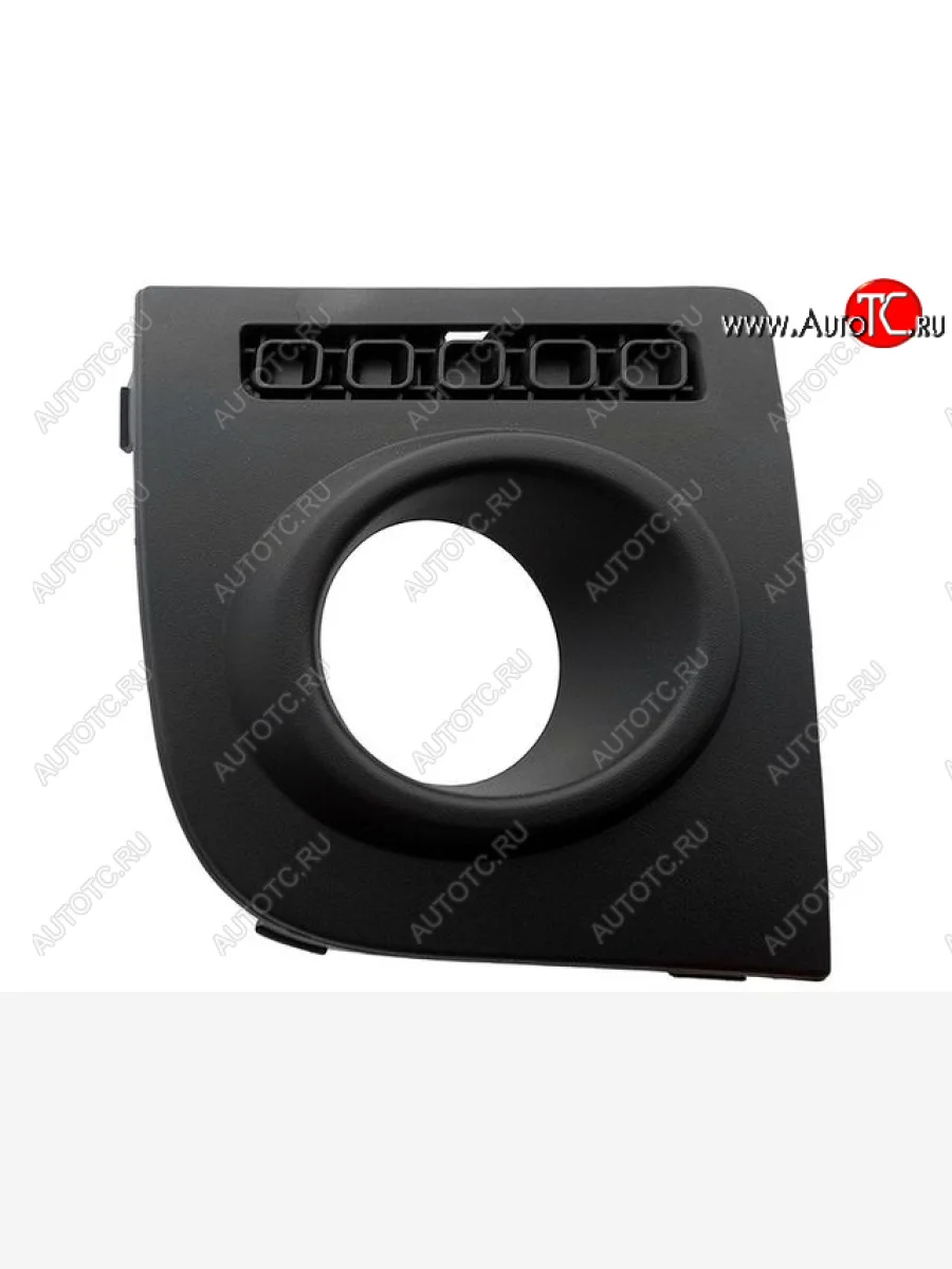 Правая решетка переднего бампера (с отверстием под ПТФ, пр-во Тайвань) TYG Ford Fusion 1 хэтчбэк дорестайлинг (2002-2005)  с доставкой в г. Пермь