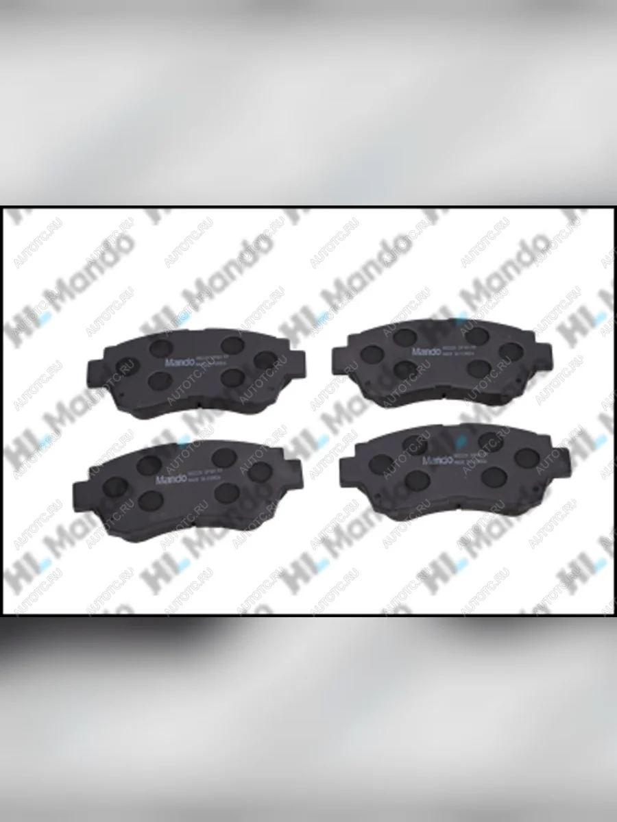 Колодки тормозные передние (4шт.) MANDO Toyota Camry XV10 купе (1991-1996)  в Керчи Республика Крым