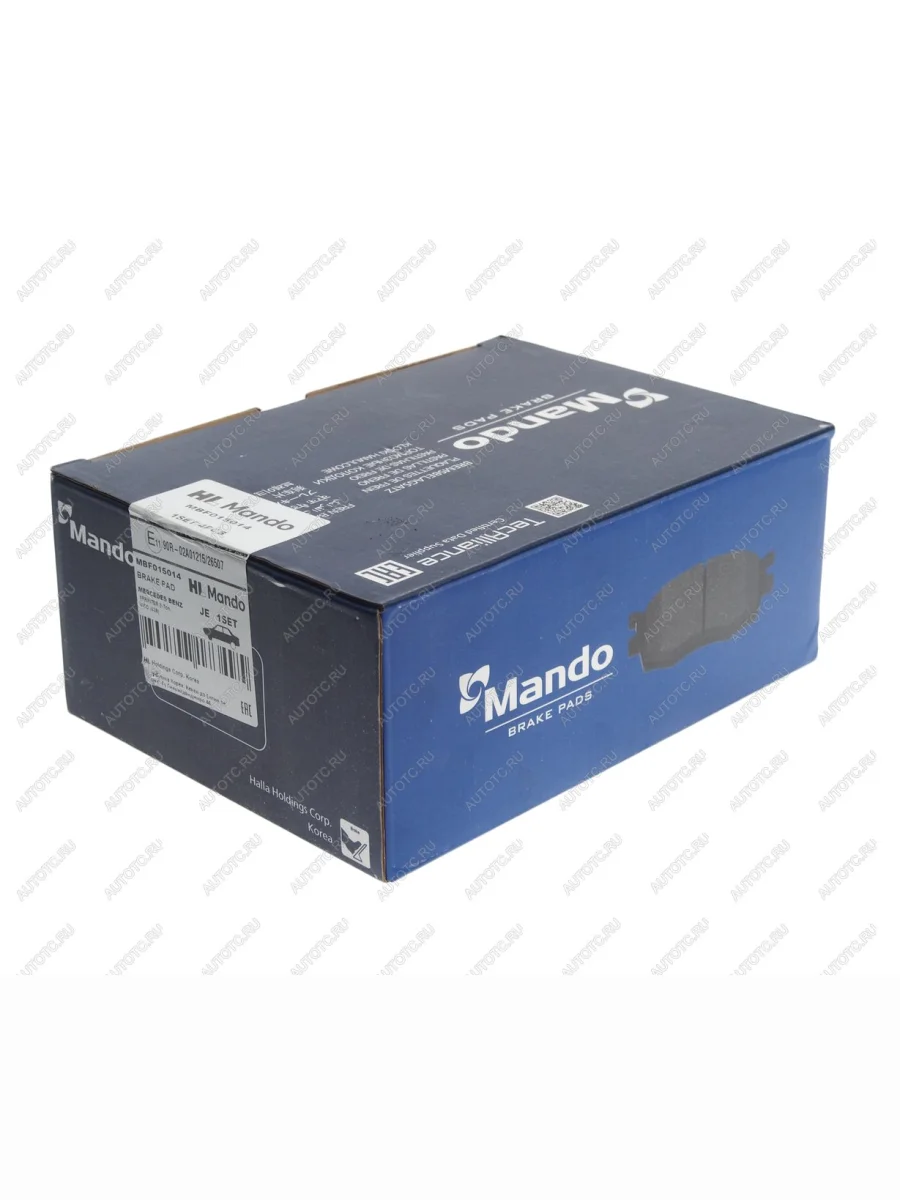 Колодки тормозные передние (4шт.) MANDO Mercedes-Benz Sprinter W901 (1995-2000)  в Самаре Самарской области