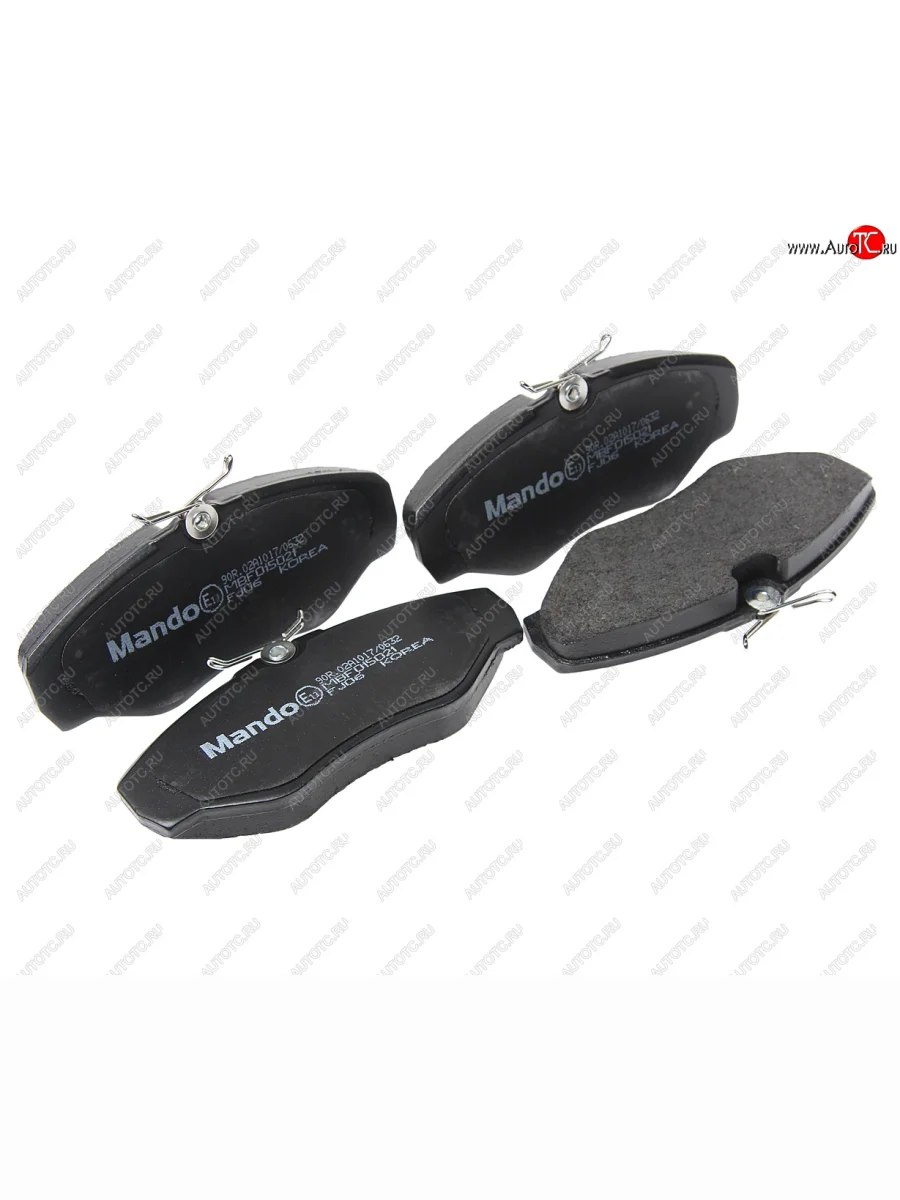 Колодки тормозные передние (4шт.) MANDO Opel Vivaro A рестайлинг (2006-2014)  с доставкой в г. Пермь