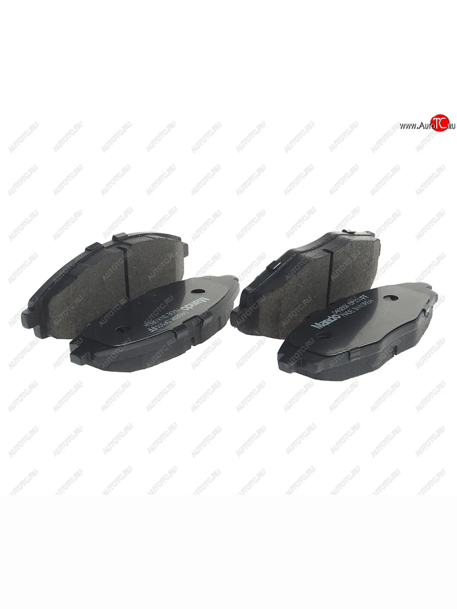 Колодки тормозные передние (4шт.) MANDO Daewoo Nexia дорестайлинг (1995-2008)  в Керчи Республика Крым