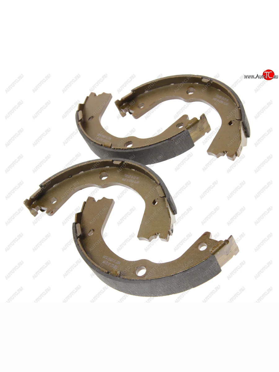 Колодки тормозные задние барабанные (4шт.) MANDO Hyundai Santa Fe CM рестайлинг (2009-2012)  в Перми Пермском крае